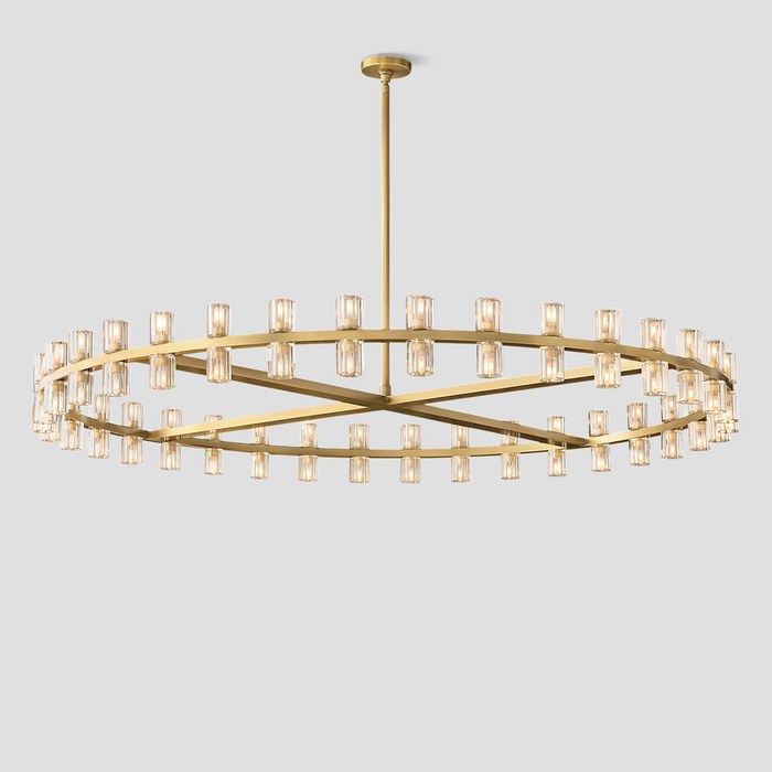 Arcachon Crystal Round Chandelier 48"