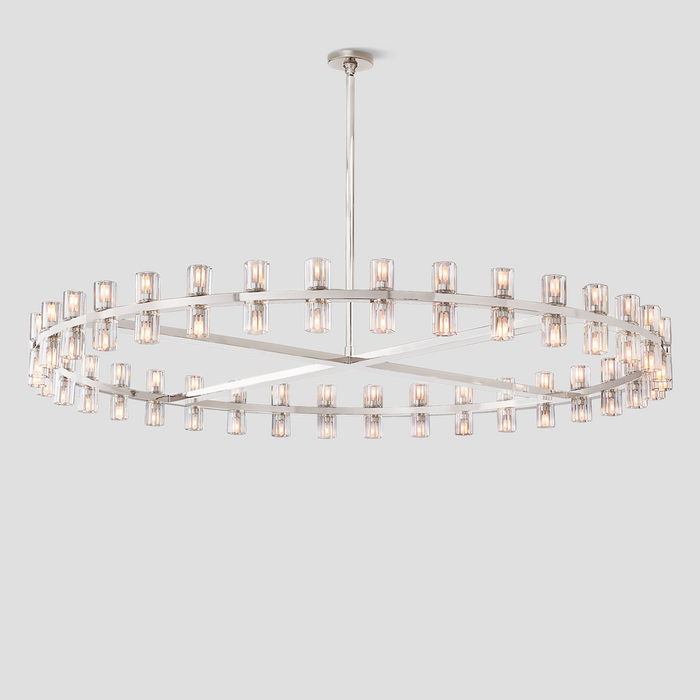 Arcachon Crystal Round Chandelier 48"