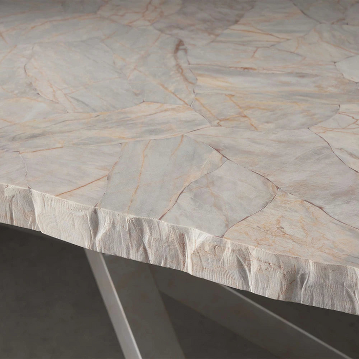 Petra Rectangle Dining Table/CENTURY MARBLE