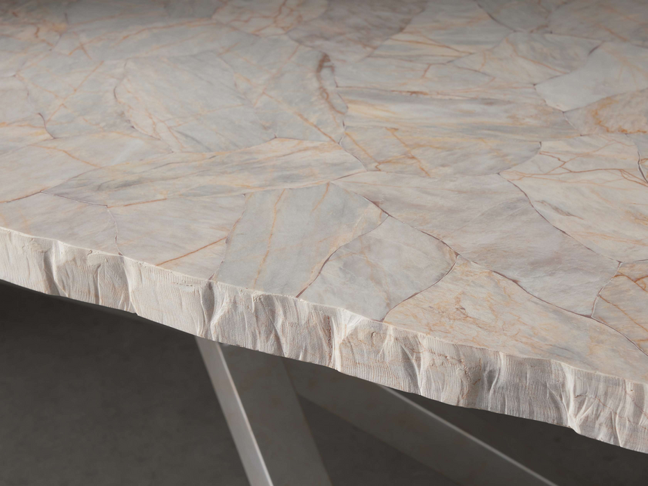 Petra Rectangle Dining Table/CENTURY MARBLE