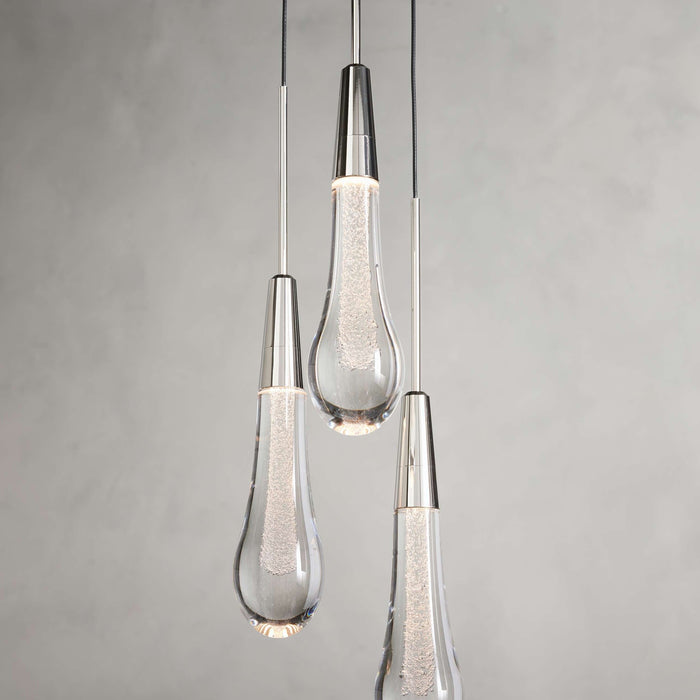 Solitaire Single Light 3-light Pendant