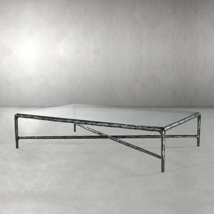 Thaddeus Glass Rectangular Coffee Table