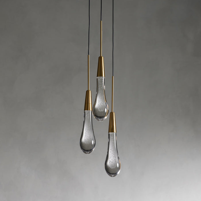 Solitaire Single Light /3-light Pendant