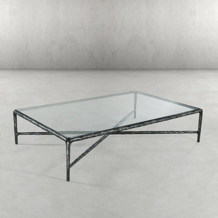 Thaddeus Glass Rectangular Coffee Table