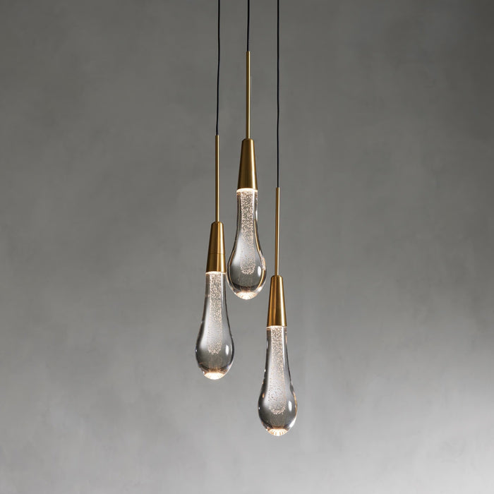 Solitaire Single Light /3-light Pendant