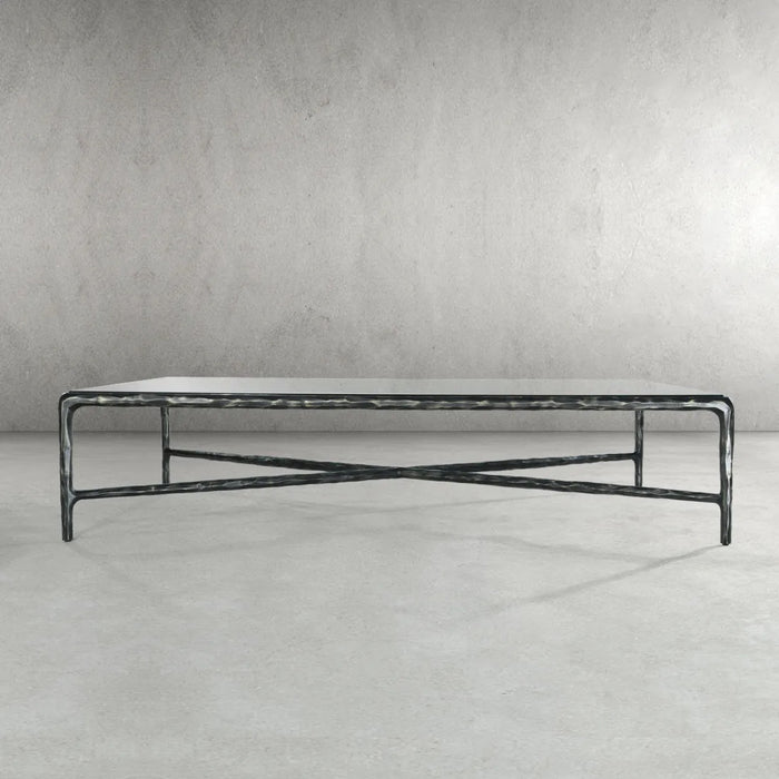 Thaddeus Glass Rectangular Coffee Table