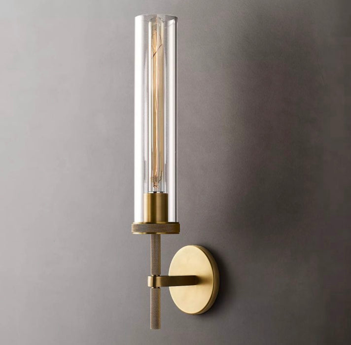 Lambe Hexagonal Grand Linear Wall Sconce （lightbulb）