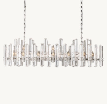 Bonnington Rectangular chandelier  54” 72"