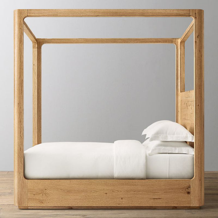 Osla Wood Canopy Bed