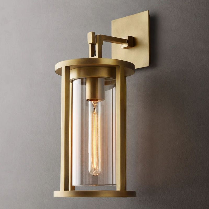 Devulde Round Grand Drop Outdoor Sconce