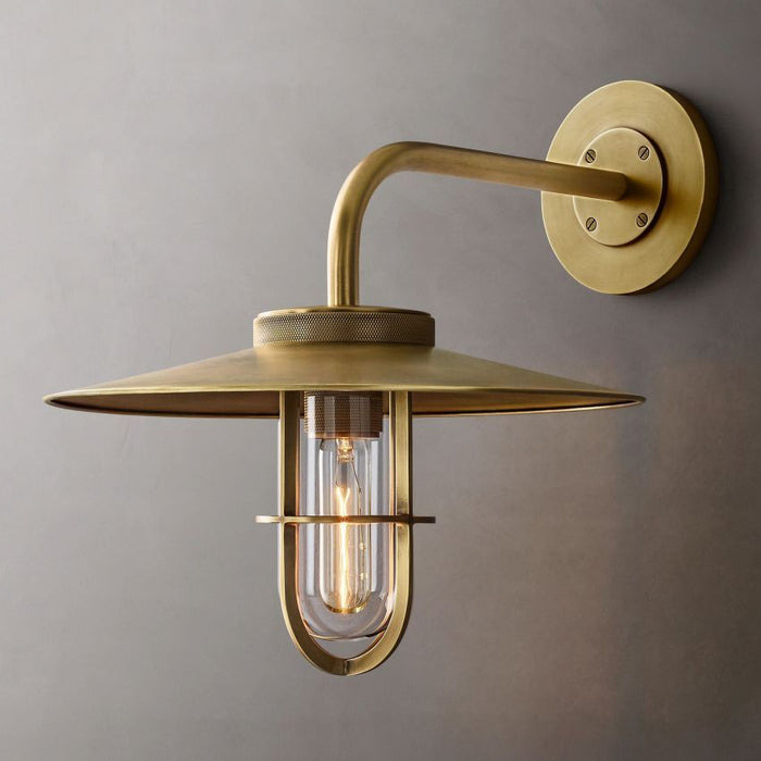 Utilitairial Outdoor Sconce