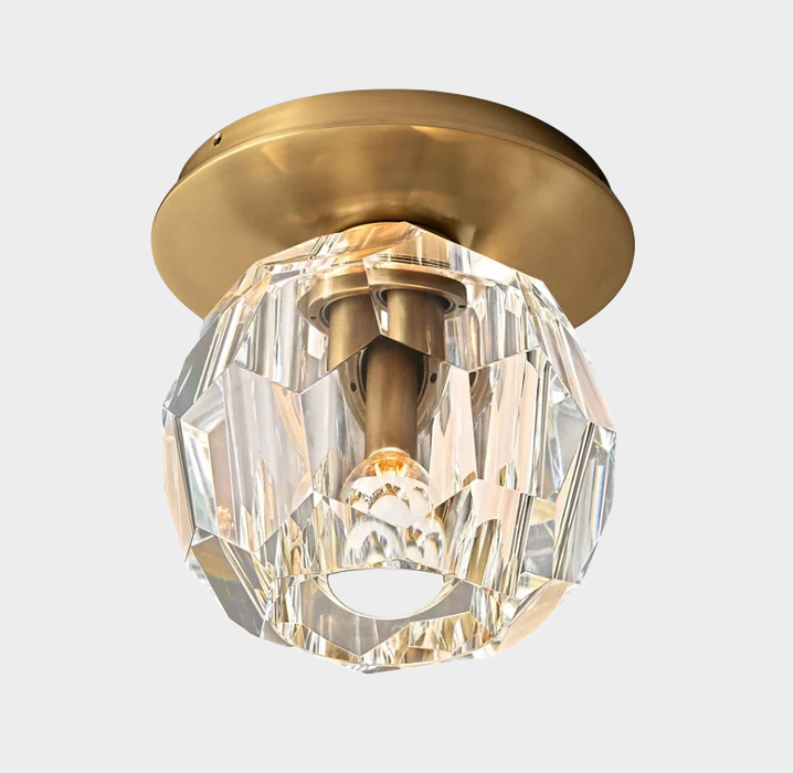 Bille De Crystal Ball Petite Wall Sconce