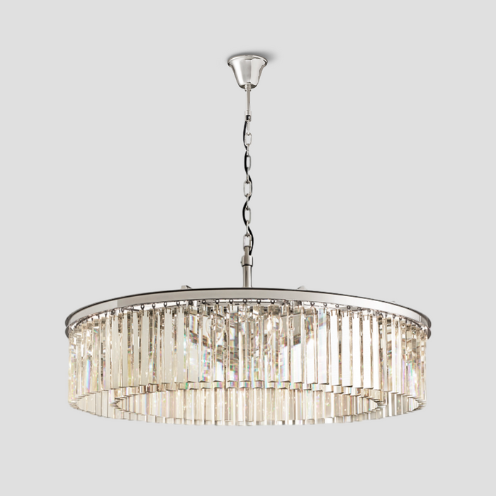 Odeon Crystal Round Chandelier 43"