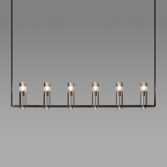Cono Linear Chandelier for Dining Room