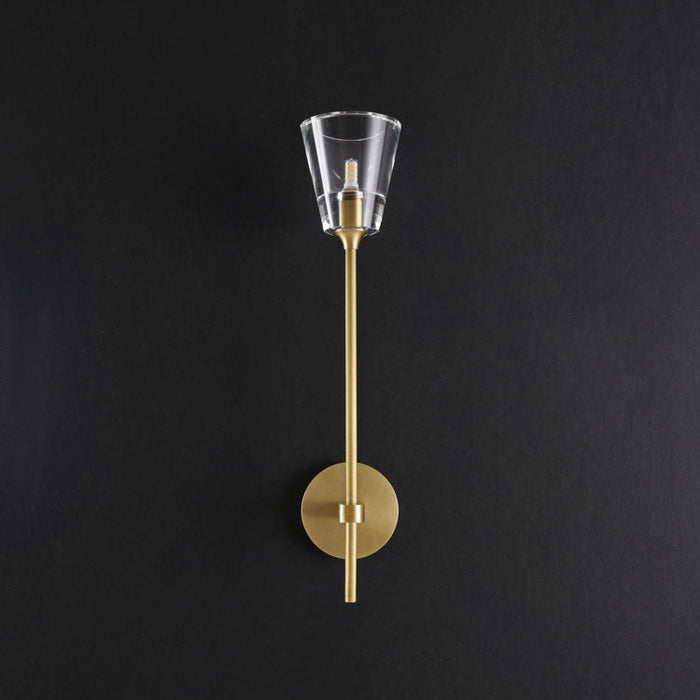 Bell Grand Goblet Wall Sconce, Brass