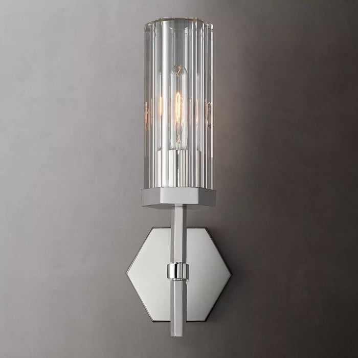 Lambe Hexagonal Wall Sconce 14¼"H