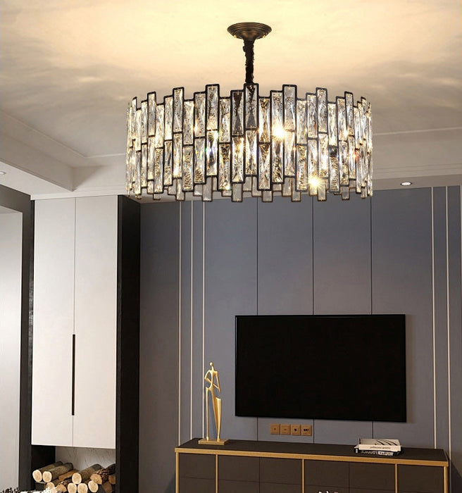 Palo Crystal Round Chandelier